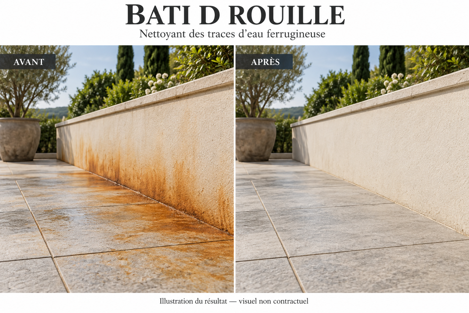 Trace orange BATI D ROUILLE