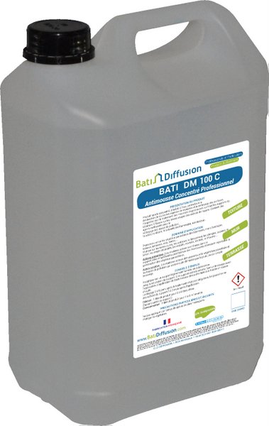 ANTIMOUSSE CONCENTRE - Bidon 5 L - Spécial anti lichens, algues, moisissures